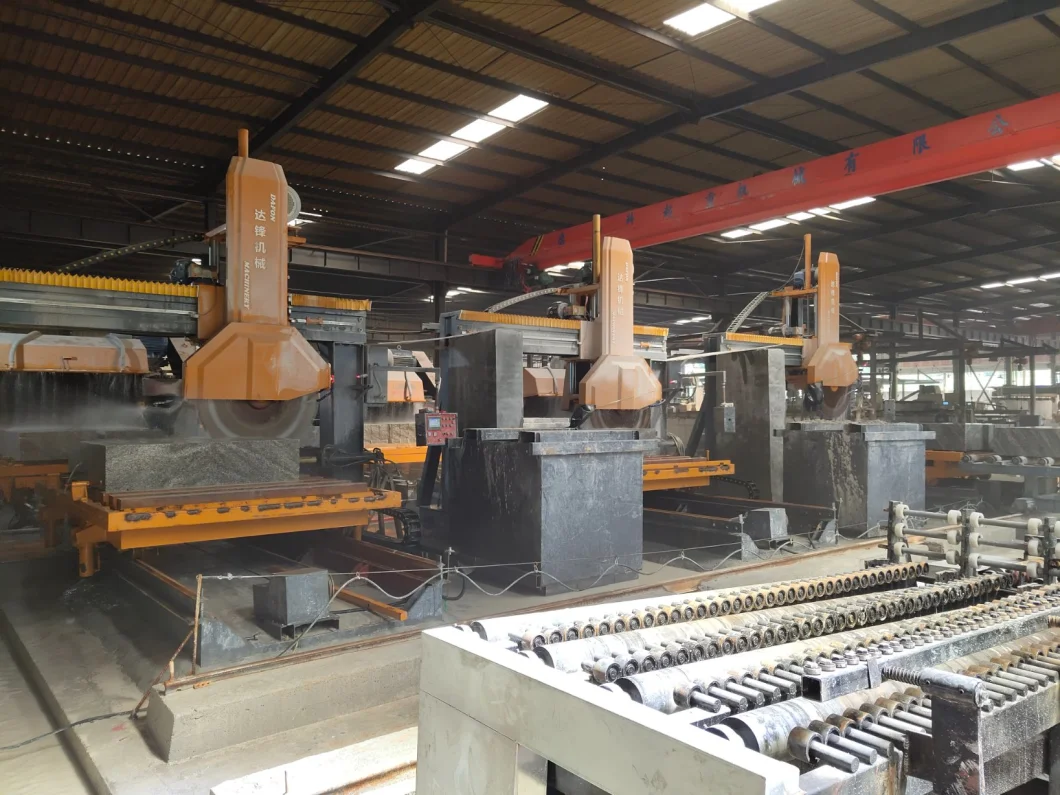 China Kerbstone Cutting Machine Line for Processing Thick Stone