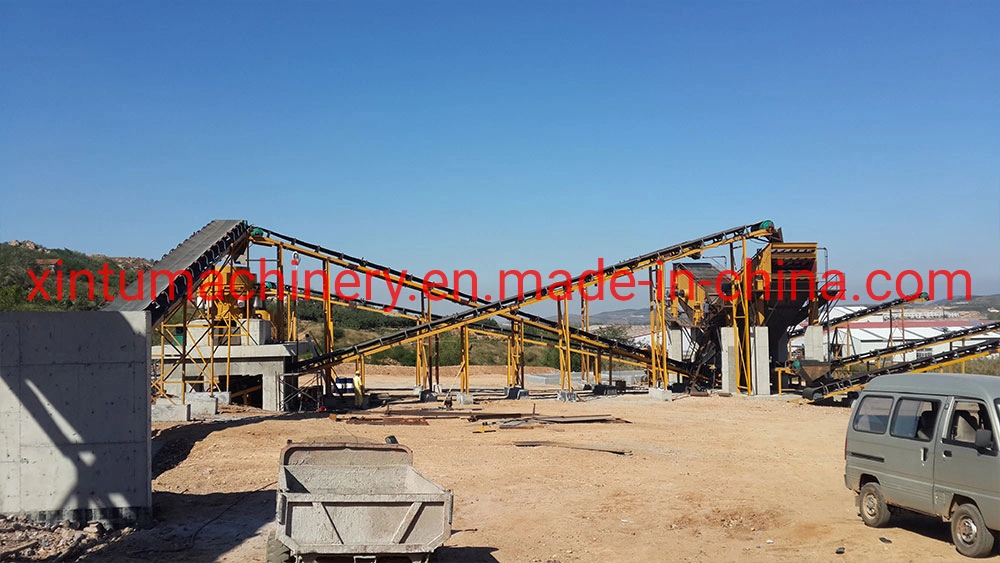 2023 China Supplier 200-250 Tph Aggregate/Stone Crushing Screening Plant Machine