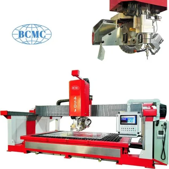 Bcmc Saw Jet 5 Axis CNC Macchina da taglio per lastre di pietra Macchina CNC italiana in vendita