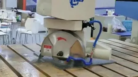 Taglio del bordo del granito del controsoffitto della cucina Macchina da taglio a ponte CNC in pietra a 5 assi